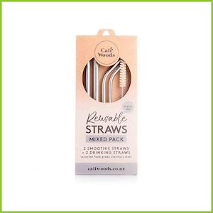 Caliwoods: Reusable Straws - Mixed Pack - CaliWoods
