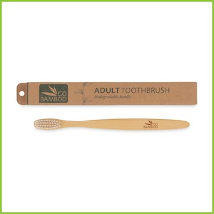 Health And Beauty: Bamboo Toothbrush - 12 Pack - Go Bamboo