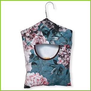 Home And Kitchen: Cotton Peg Bag - Rose Garden