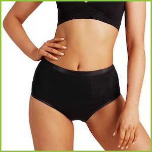 Whats New Latest Eco: Love Luna Period Underwear - HEAVY (40ml) - Full Brief - Black