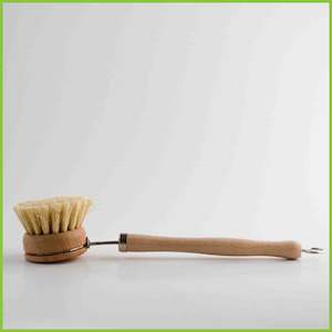 Nil: Wooden Dish Brush - Kitchen Dish Brush With Handle - Nil Products