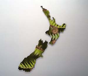 Koru NZ Wood Print