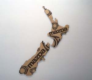 Mazda Rotary NZ Wood Print