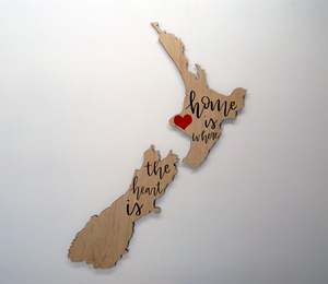 Home Is Where The heart Is - Customisable