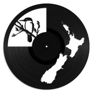 Nature Animals: NZ Map & Kingfisher