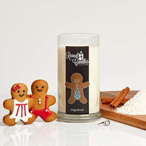 Front Page: Gingerbread Ring Candle