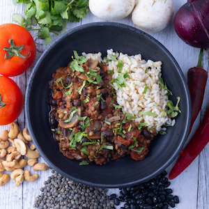 Top Sellers: Luscious Lentil & Bean Chilli w Brown Rice