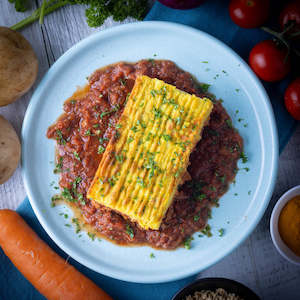 Top Sellers: Rustic Lentil Shepard's Pie w Italian Tomato Sauce
