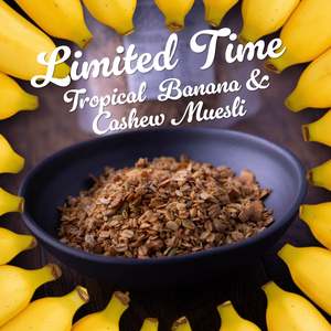 Tropical Banana & Cashew Muesli 500g