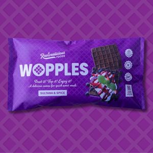 Wopples Sultana & Spice 320g (Pack of 8)