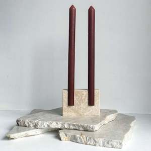 Living: Twin Flame Candles Holder |