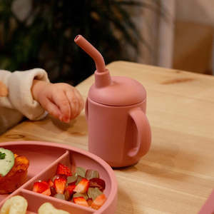 Kids: Silicone Baby Sippy Cup | TINY DINING