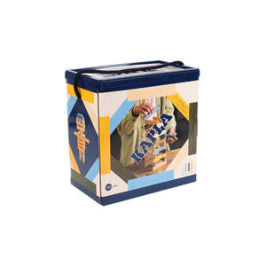 KAPLA 120 Box: light blue, yellow, green