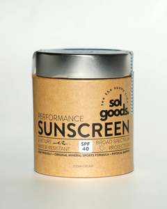 Bathroom Body: Sports Performance SPF 40 Mineral Sunscreen | SOL GOODS