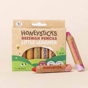 Create Play: Beeswax Pencils Little Learners 7pk | HS