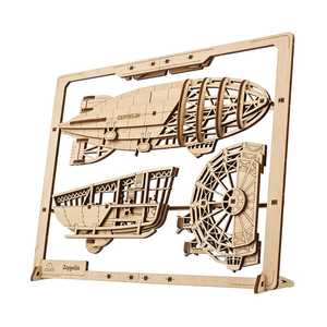 Create Play: Ugears Zeppelin wooden mechanical model