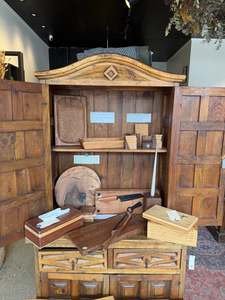 Revology Designs: French Oak Kitchen Cupboard| REVOLOGY