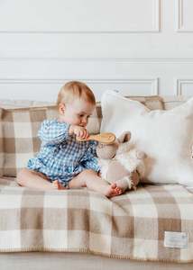 Oat Mum & Baby Blanket| RUANUI STATION
