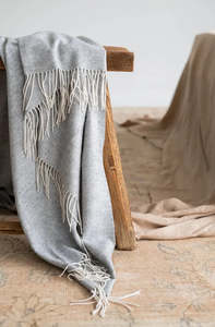 Living: Cashmere-Merino Blanket XL | LM