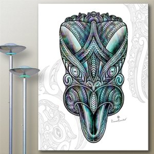 Wheku Paua Canvas Print - Aus