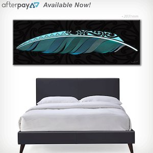 Canvas Art Prints: Raukura Landscape Canvas Print