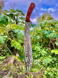 Kukri Style Moko Machete