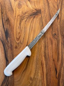 Knives: Custom Maori Design Victory Fillet Knife 20cm