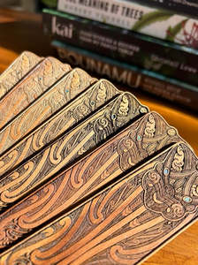 Frontpage Feature: Solid Native Rimu Wood Bookmark