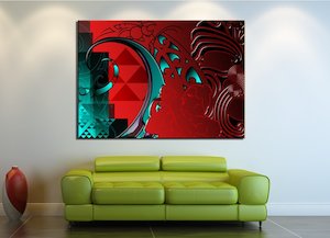 Bogo Canvas Prints: Te Timatanga Canvas Print