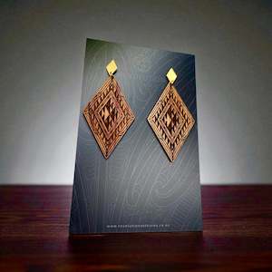 Accessories: Rimu Earrings - Niho Taniwha