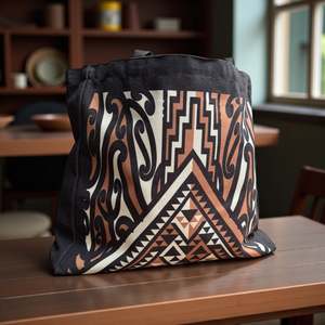 Maunga Teitei Canvas Tote Bag