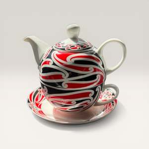 All: Teapot Stacker Set - Kowhaiwhai