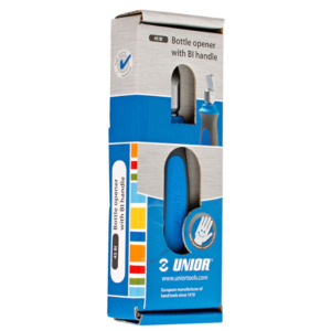 Tools: Unior Bottle Opener with Blue Handle