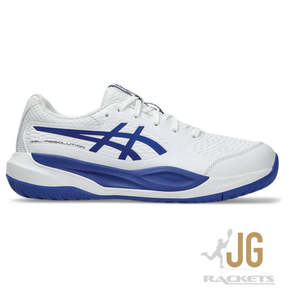 Asics Gel Resolution X GS Kids Tennis Shoe White/Dark Cobalt