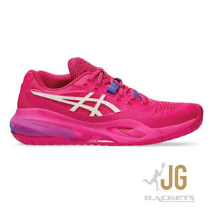 Asics: Asics Gel Resolution X Bright Rose/Cream Womens Tennis Shoe