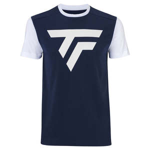 Tecnifibre Boys Club Tee Cotton Marine