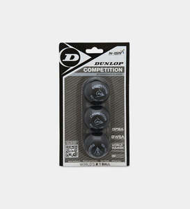Dunlop Comp Squash Ball 3 Pack