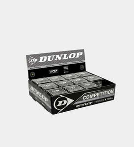 Dunlop Comp Squash Ball 12 box Ships 10 Oct