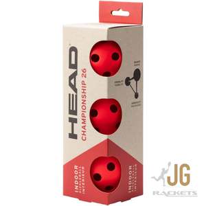 Pickleball: Head Championship 26 Indoor Pickleball 3 Pack