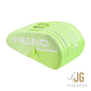 Head Base Tennis Bag Black Large 9 Racket
