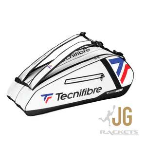 Tennis Bags: Tecnifibre Tour Endurance White 6R Tennis Bag