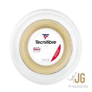 Tecnifibre: Tecnifibre Triax 1.30mm Tennis String – 200m Reel