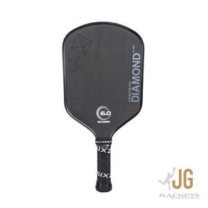 Pickleball Paddles: Six Zero Double Black Diamond Control 14mm Pickleball Paddle