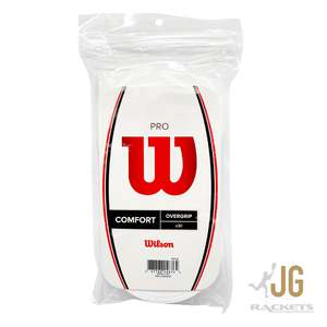 Grips: Wilson Pro Overgrip 30 Pack White