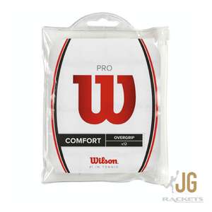 Grips: Wilson Pro Overgrip 12 Pack White