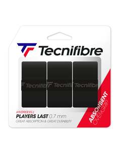 Grips: Tecnifibre Players Last Overgrip 3 pack