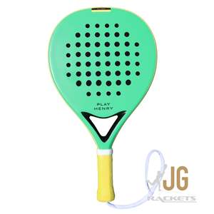 Padel: Play Henry Seaview Padel Racquet Green/Yellow