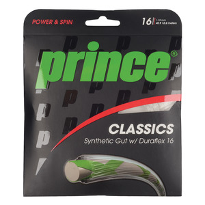 Tennis String: Prince Synthetic Gut with Duraflex Tennis String 1.3mm