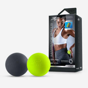 Fitness: PTP Massage Balls Combo Soft and Firm 2PK