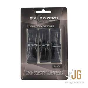 Six Zero Premium Ultra Tacky Overgrips 3 Pack
